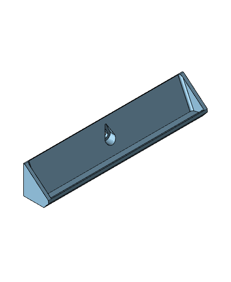 (CD) 000007 - 04 Single Shelf.step 3d model