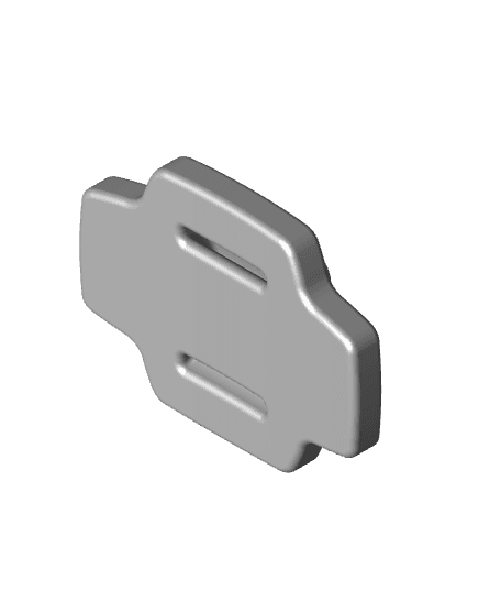 Sword Art Online GGO Crystal Beltclip 3d model