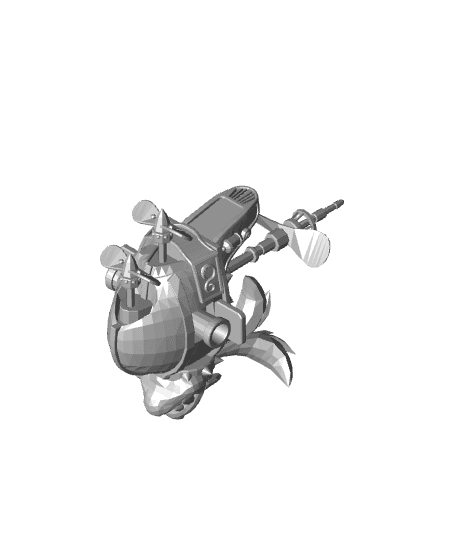 Iggys Airship 3d model