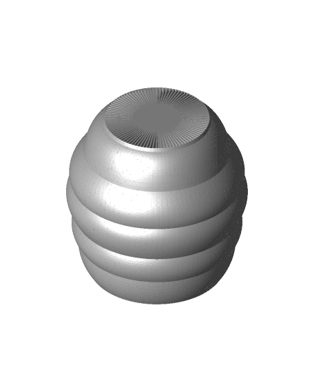 beehive vase 3d model