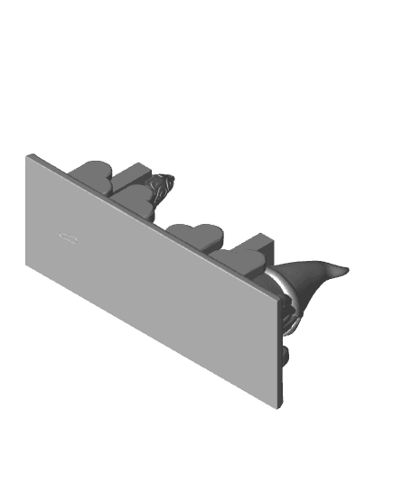 Gnome Business Card Holder 3d model