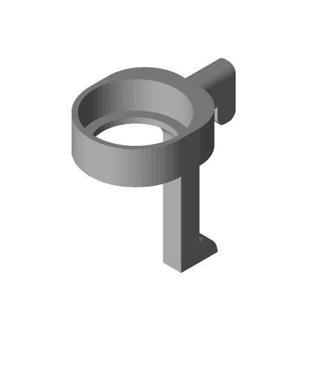 Simple deburring tool insert for ikea Skadis 3d model