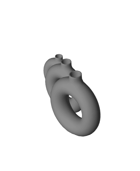 Vase_Rund 3d model