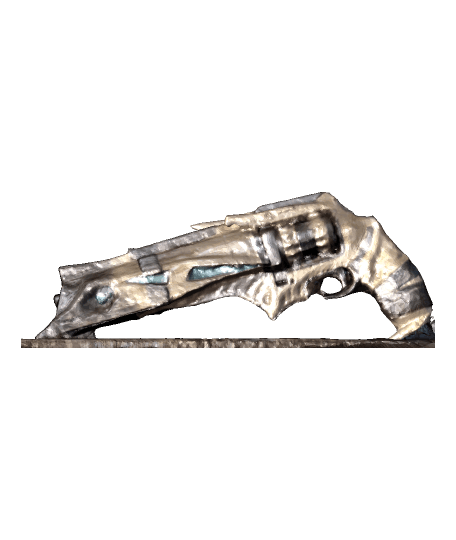 Thorn Wishes of Sorrow Handgun Destiny 2 prop scan 3d model