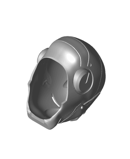 Iron Spawn Fan Art Helmet - Complete Model 3d model