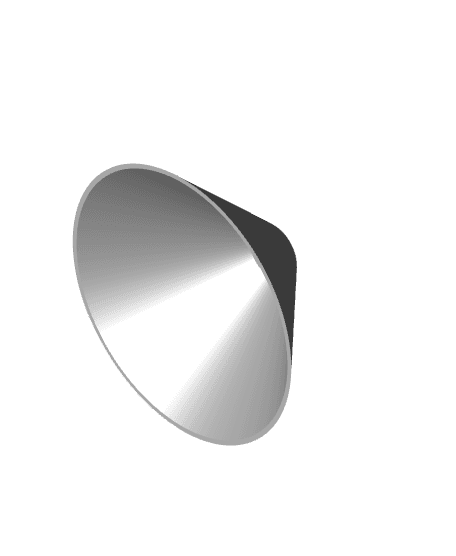 Two Tone Pendant Light 3d model