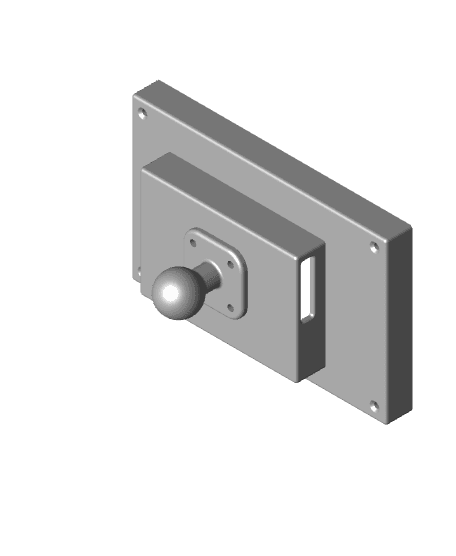 Pi 5 7- display motorcycle gps housing.stl 3d model