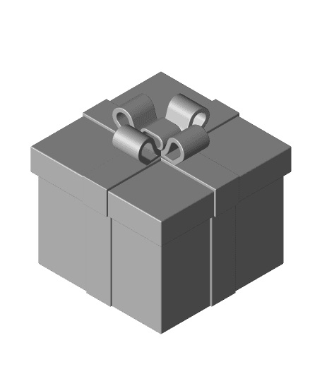 Gift Box #3 3d model