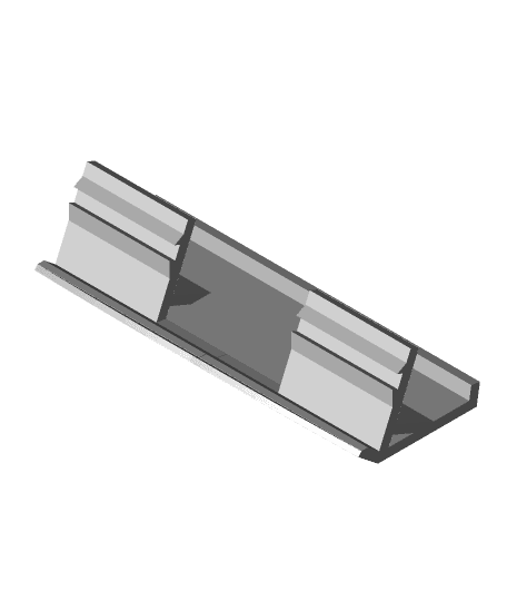 Lid Latch for Sterilite TouchTop Canister, Garbage Can, Trash Can, or Wastebasket 3d model
