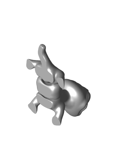 Flexi Gecko (No Supports) 3d model