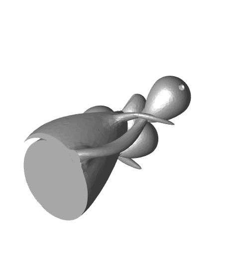 Balloons Watering Can 3d model
