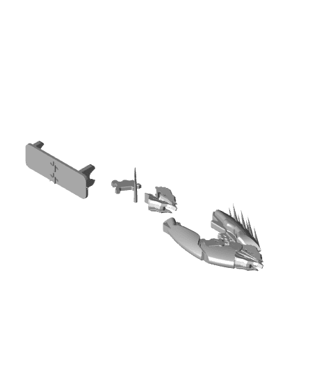 Halo Needler - 1:1 Scale 3d model