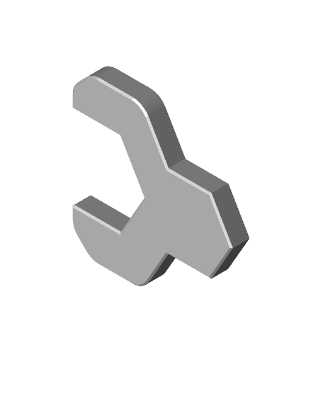 Quick Wrench 21mm 3d model