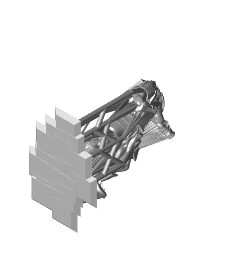 Modular Half-Orc Crossbowmen 3d model