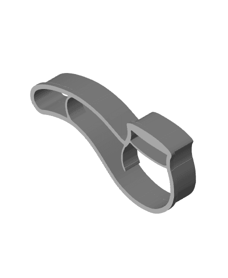 Pipe Cookie Cutter, Biscuit Cutter 3d model