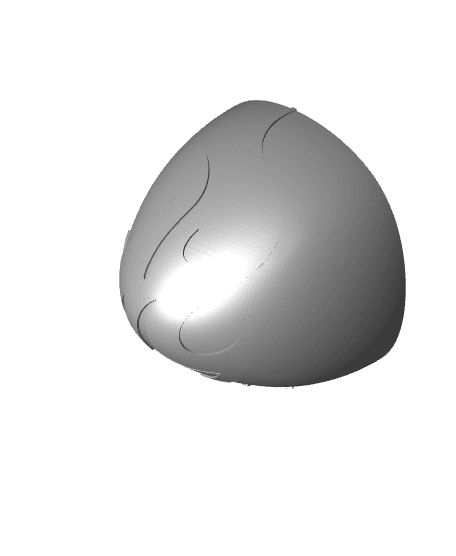 Digi Egg of Courage Prop 3d model