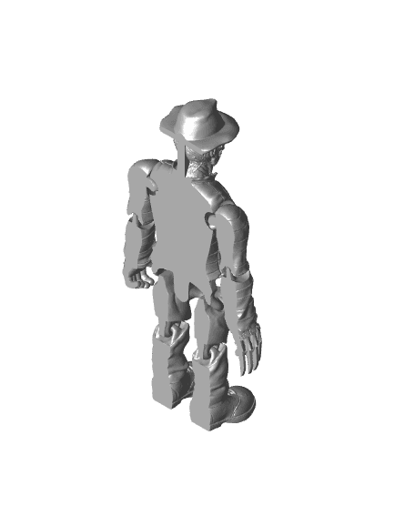 Flexi Freddy Kruger 3d model