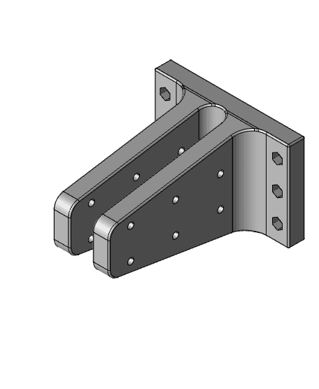 DOWNRIGGER MOUNT.stp 3d model