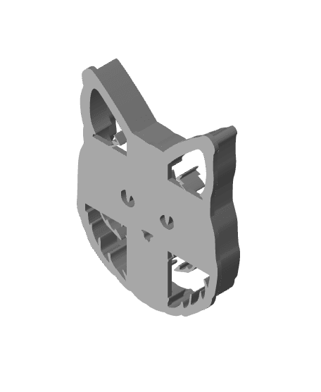 Cat Cookie Cutter, Biscuit Cutter 3d model