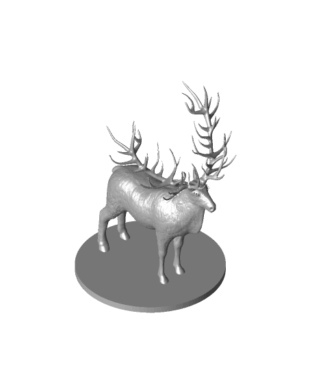 Dire Reindeer 3d model