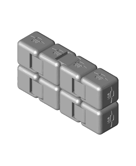El Zorro Infinity Cubes 3d model