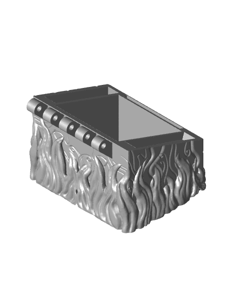 TCG Deck Box (Dragon) 3d model