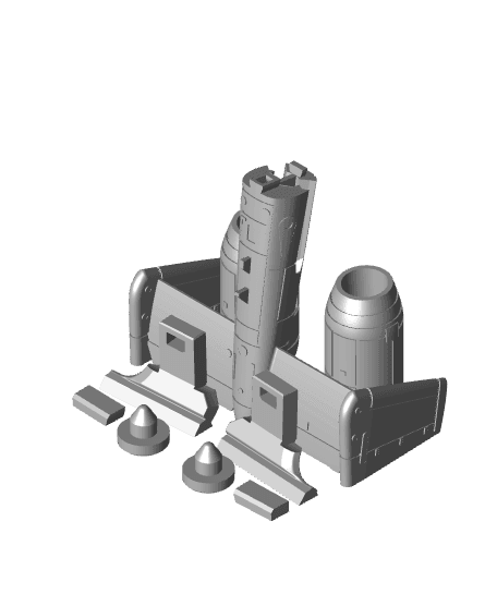 A-10 'Warthog' Kit (No Support, No AMS, No Glue) 3d model