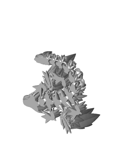 Baby Rosewing Dragon 3d model