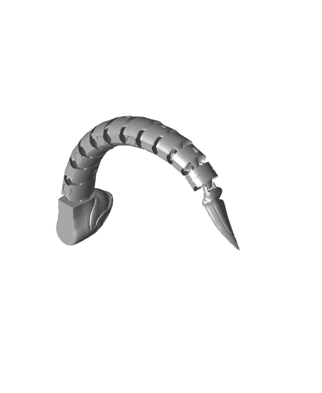 Articulated Seviper (3MF included) 3d model