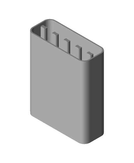 Sharpie storage (x10) 3d model