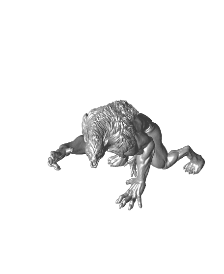 Draegloth - Tabletop MIniature 3d model