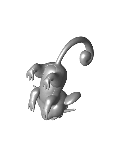 Rattata Pokemon #19 3d model