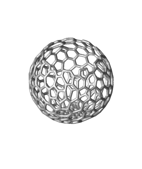Sphere voronoi vase. 3d model