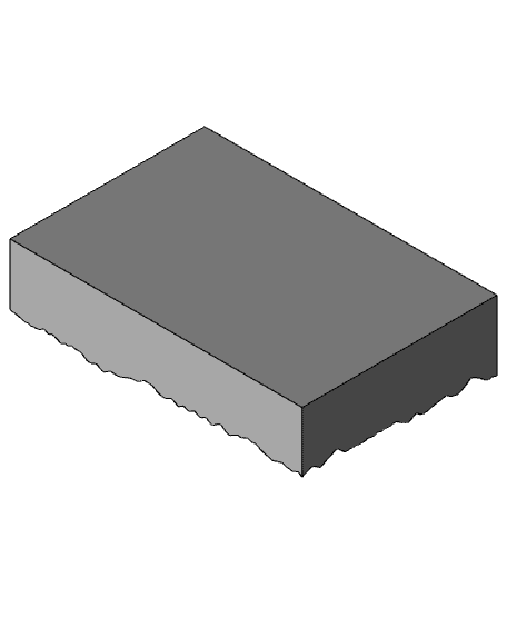 Iceberg: Shelf with Hidden Storage by elleSTVDIO 3d model