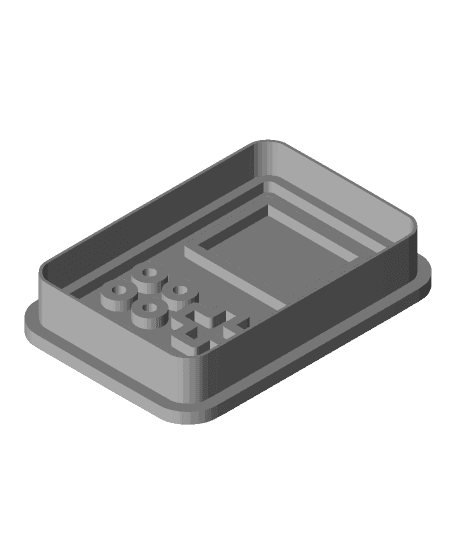 cookie cutter retro game device 3d model