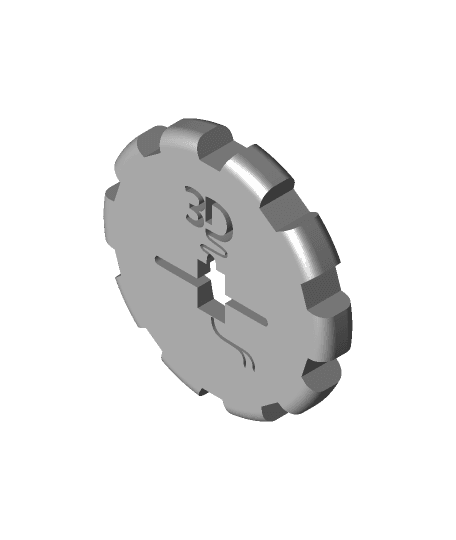 Maker Coin 3d model
