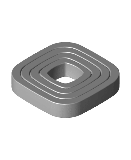 Anti Stress Fidget Square Gyroscope Spinner 3d model