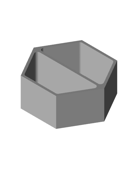 Hexagonal Shelf 3d model