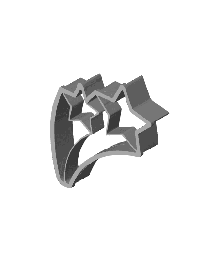 Star Cookie Cutter, Biscuit Cutter  3d model