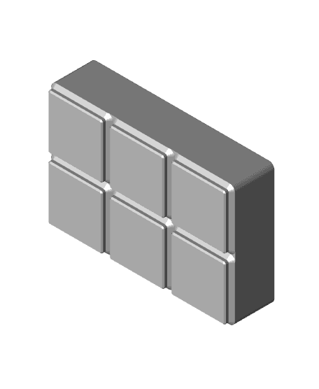 Gridfinity Indexable Endmill Holder 3d model