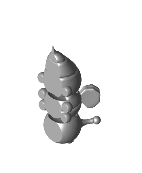 Flexi Bee (No Supports) 3d model