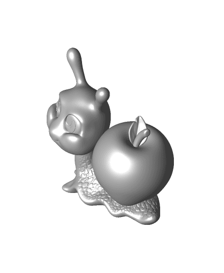 Apple Snail- (Little Big Head Series) 3d model