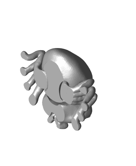 "Bitsy" the Flexi Jumping Spider 3d model