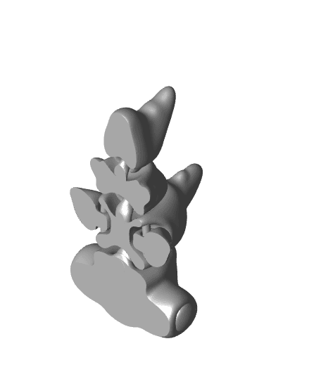 M3D - Baby Hammerhead Shark 3d model