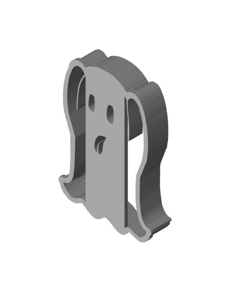 Ghost Cookie Cutter, Biscuit Cutter 3d model