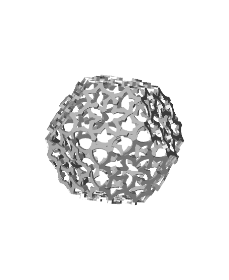 KNOTTED DODECAHEDRON 1 3d model
