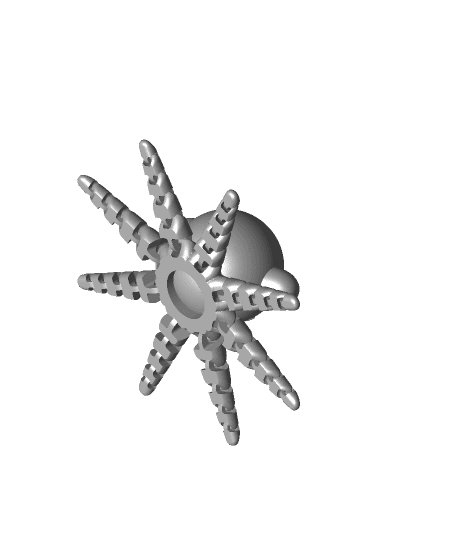 kirby octopus  3d model