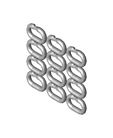 CHAIN LINK  - 12.3mf 3d model