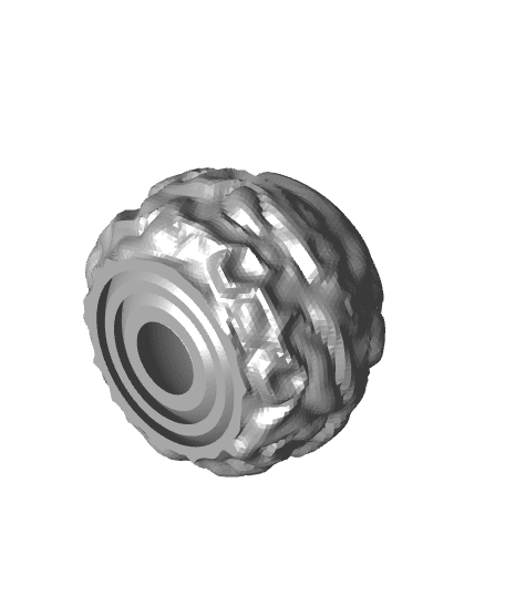Fidget Orb Ball ( Warped Pattern ) 3d model