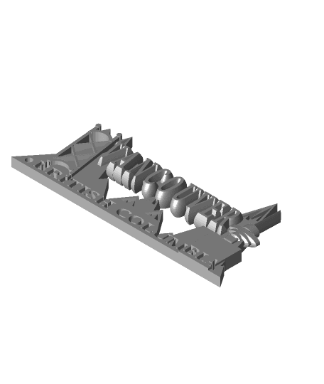 Vancouver Keychain 3d model